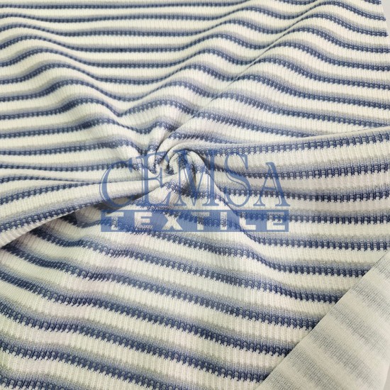 Knitted Jacquard Fabric 58% Polyester 36% Viscose 6% Polyamide | 6829-07 Cemsa Textile