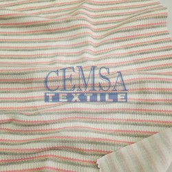 Knitted Jacquard Fabric 58% Polyester 36% Viscose 6% Polyamide | 6829-13