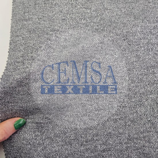 Knitted Jacquard Fabric 42% Viscose 31% Polyester 19% Polyamide 8% Mtf | YM00037 Cemsa Textile