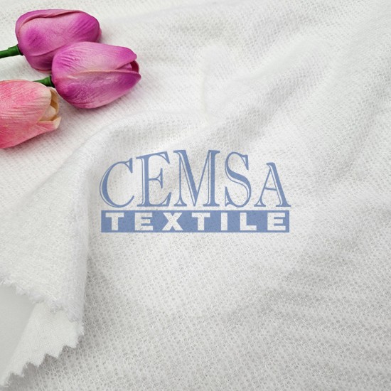 Knitted Jacquard Fabric 47% Polyester 27% Polyamide 26% Viscose | YM00055 Cemsa Textile