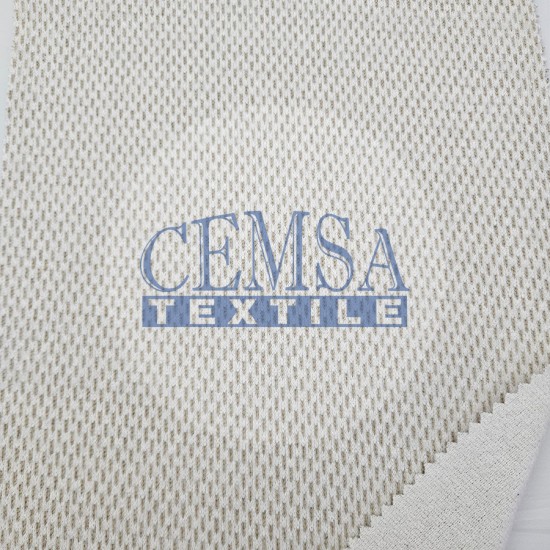 Knitted Jacquard Fabric 64% Polyamide 18% Cotton 18% Polyester | YM00096 Cemsa Textile