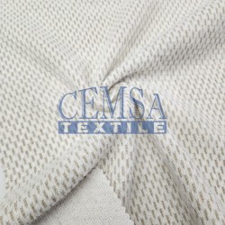 Knitted Jacquard Fabric 64% Polyamide 18% Cotton 18% Polyester | YM00096
